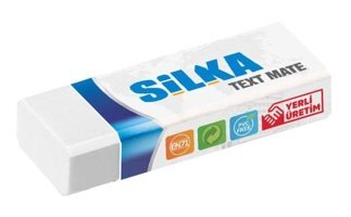 Silka Text Mate Orta Boy Beyaz Silgi