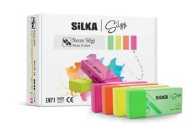 Silka ART-23 Küçük Boy Çok Renkli Silgi