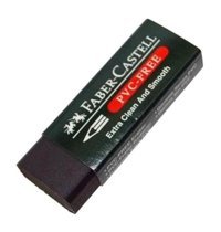 Faber Castell 7089 Orta Boy Siyah Sınav Silgi