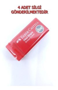 Faber Castell Küçük Boy Kırmızı Silgi
