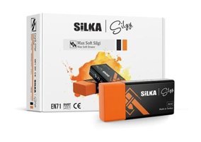 Silka ART-6 Orta Boy Turuncu Silgi