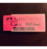 Faber Castell Küçük Boy Pembe Silgi