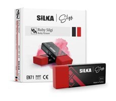 Silka ART-5 Orta Boy Kırmızı Silgi