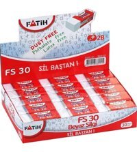 Fatih FS30 Küçük Boy Beyaz Silgi