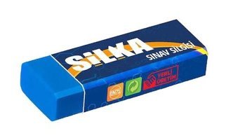 Silka ART-10 Küçük Boy Mavi Sınav Silgi