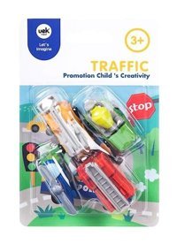 Logon Creative 3D 8708 Trafik Çok Renkli Silgi