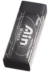 Pentel Orta Boy Siyah Sınav Silgi