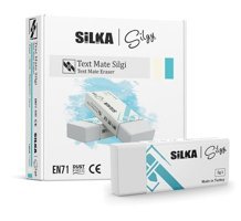 Silka Text Mate SG1 Orta Boy Beyaz Silgi