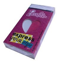 Barbie Büyük Boy Beyaz Silgi
