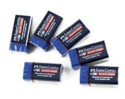 Faber Castell Küçük Boy Mavi Sınav Silgi