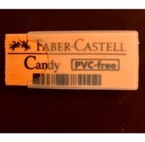 Faber Castell Küçük Boy Turuncu Silgi