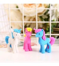 Logon Creative 3D 8708 Unicorn Orta Boy Çok Renkli Silgi