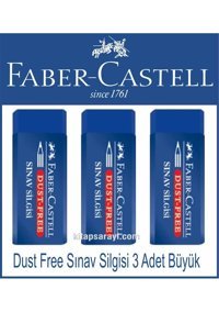 Faber Castell Büyük Boy Mavi Sınav Silgi