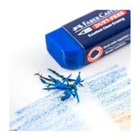 Faber Castell 6675327 Büyük Boy Mavi Sınav Silgi