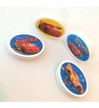 Cem CR-9027 Cars Küçük Boy Beyaz Silgi