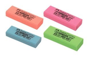 Faber Castell Büyük Boy Çok Renkli Silgi
