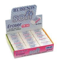 Rubenis TR-30 Orta Boy Beyaz Silgi