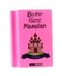 Silka ART-21 Kitap Küçük Boy Pembe Silgi