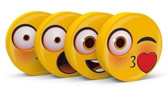 Silka Emoji Orta Boy Çok Renkli Silgi