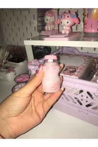 Cute Kawaii Store Turuncu Tekli Şerit Daksil