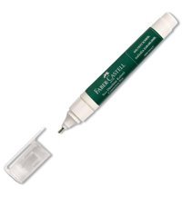 Faber Castell 169400 Beyaz Tekli Kalem-Sıvı Daksil