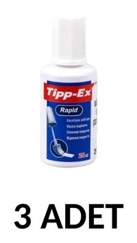 Tipp-Ex Beyaz 3'lü Sıvı Daksil