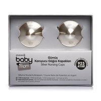 Baby Mom 925 Ayar Silikon Göğüs Ucu Koruyucusu