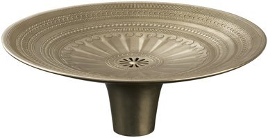 Kohler Kamala Klasik Tekli 50 cm Çanak Tezgah Üstü Çanak Lavabo Bronz