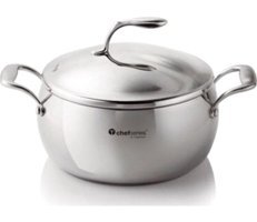 Tupperware Kuğu Cam Kapaklı Çelik 28 cm Karnıyarık Tenceresi