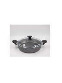 Taşev LKK001 Galaksi Cam Kapaklı Granit 26 cm Karnıyarık Tenceresi