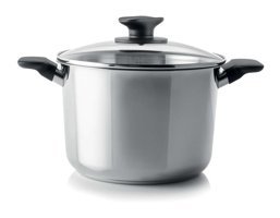 Tupperware Evrensel Serisi Cam Kapaklı Çelik 24 cm Karnıyarık Tenceresi