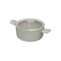 Berghoff Balance Sage İndüksiyonlu Cam Kapaklı Seramik 24 cm Karnıyarık Tenceresi