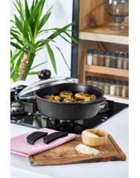 Amboss Kuvars Döküm 30 cm Karnıyarık Tenceresi