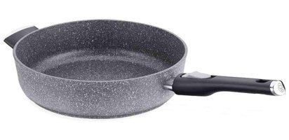 Korkmaz A3923 Palma Cam Kapaklı Granit 28 cm Karnıyarık Tenceresi