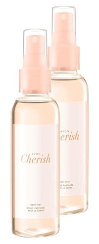 Avon Cherish Frambuaz-Ananas-Badem Sütü-Meyvemsi Kadın Vücut Spreyi 2x100 ml