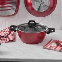 Karaca BioDiamond Cherry Cam Kapaklı Granit 24 cm Karnıyarık Tenceresi