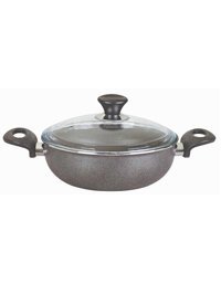 Mehtap KGST-28 Cam Kapaklı Granit 28 cm Karnıyarık Tenceresi