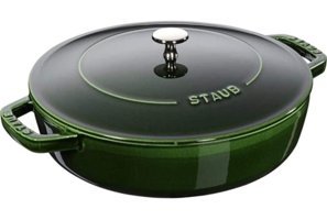 Staub Chistera Yağmur Efektli Döküm 24 cm Karnıyarık Tenceresi