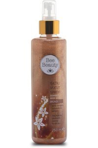 Bee Beauty Bronze Çiçeksi Simli Kadın Vücut Spreyi 250 ml