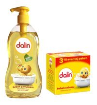 Dalin Göz Yakmayan Yenidoğan Normal Ciltler İçin Bebek Şampuanı 100 ml