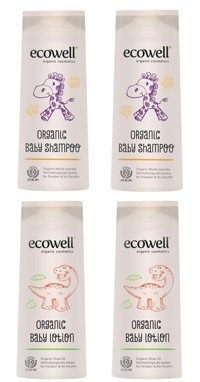 Ecowell Yenidoğan Hassas Ciltler İçin Portakal Yağı Bebek Şampuanı 300 ml