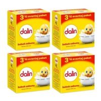 Dalin Hassas ciltler Katı Bebek Sabunu 4x100 gr
