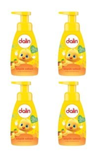 Dalin Mango ve Portakal Köpük Bebek Sabunu 4x200 ml