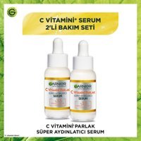 Garnier Set C Vitaminli Canlandırıcı Yaşlanma Karşıtı Kırışıklık Karşıtı Jel Yüz Serumu 2x30 ml