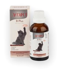 Vitapet Multivitamini Tüy Dökme Yavru-Yetişkin Kedi Vitamini Damla 50 ml