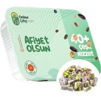 Online Çiftçi Antep Fıstıklı Çifte Kavrulmuş Lokum 500 gr