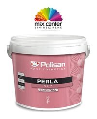 Polisan Perla Silikonlu Dış Cephe Boyası 20 kg Pembe Şampanya