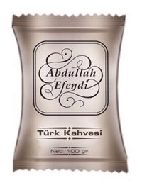 Abdullah Efendi Sade Orta Kavrulmuş Türk Kahvesi 100 gr