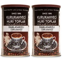 Kurukahveci Nuri Toplar Damla Sakızlı Orta Kavrulmuş Türk Kahvesi 2x250 gr