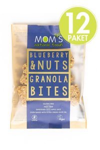 Mom's Natural Foods Glutensiz Yaban Mersinli Granola 480 gr